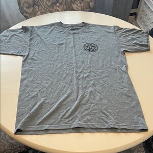 Vans Gray Short Sleeve Tee Casual Comfort